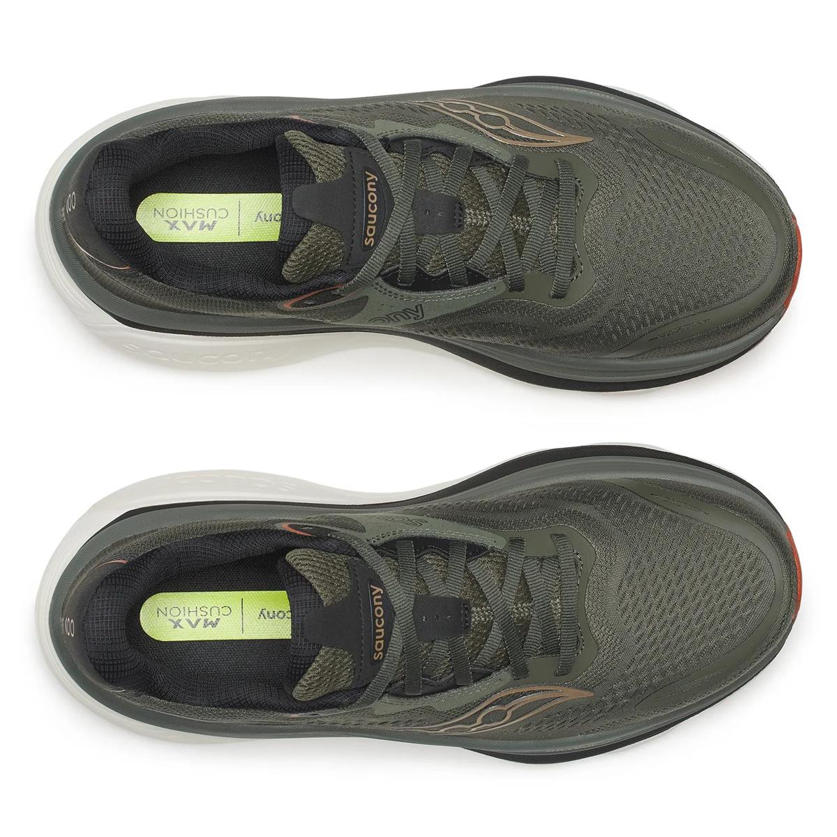 Saucony Hurricane 26 Men fatigue black