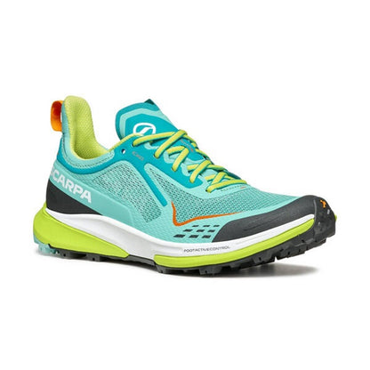 Scarpa Golden Gate Kima RT Women blue turquoise sunny lime