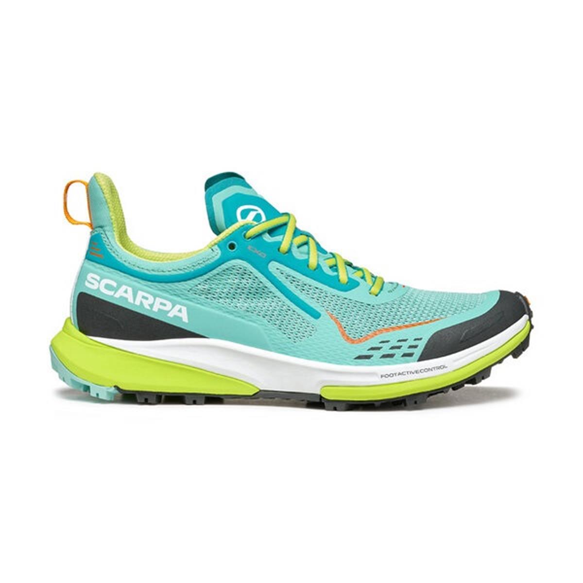 Scarpa Golden Gate Kima RT Women blue turquoise sunny lime