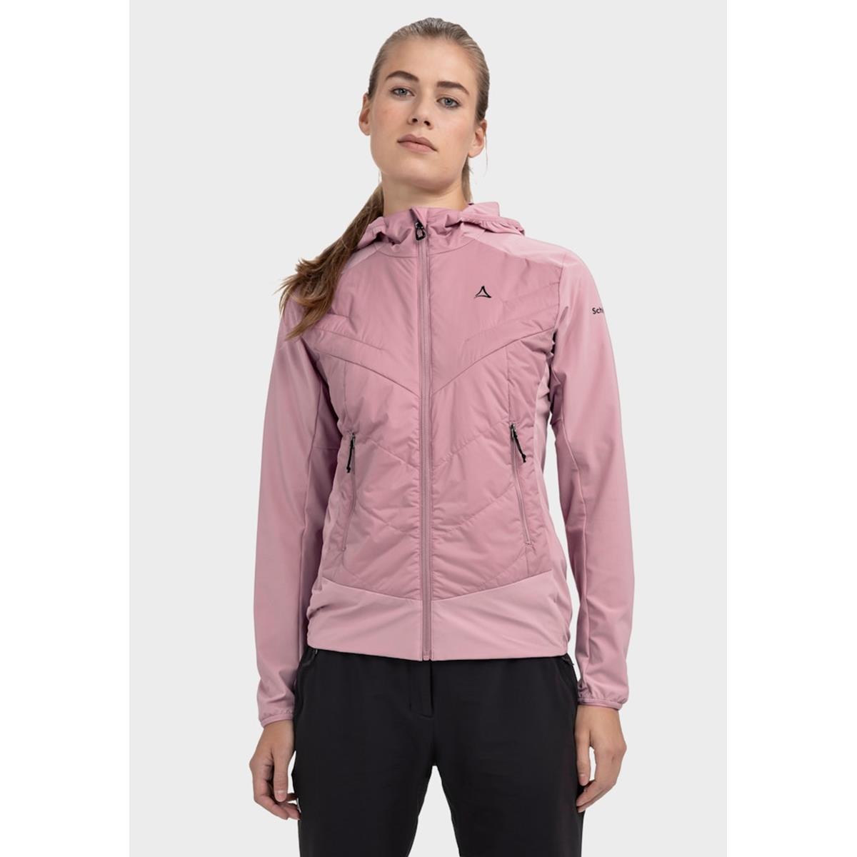 Schöffel Hybrid Jacket Blaueis pearly afterglow Damen Hybridjacke, Bild 3 von 5