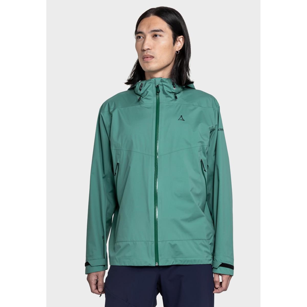 Schöffel 2.5L Jacket Vistdal M emerald slate Herren Regenjacke, image 3 of 4