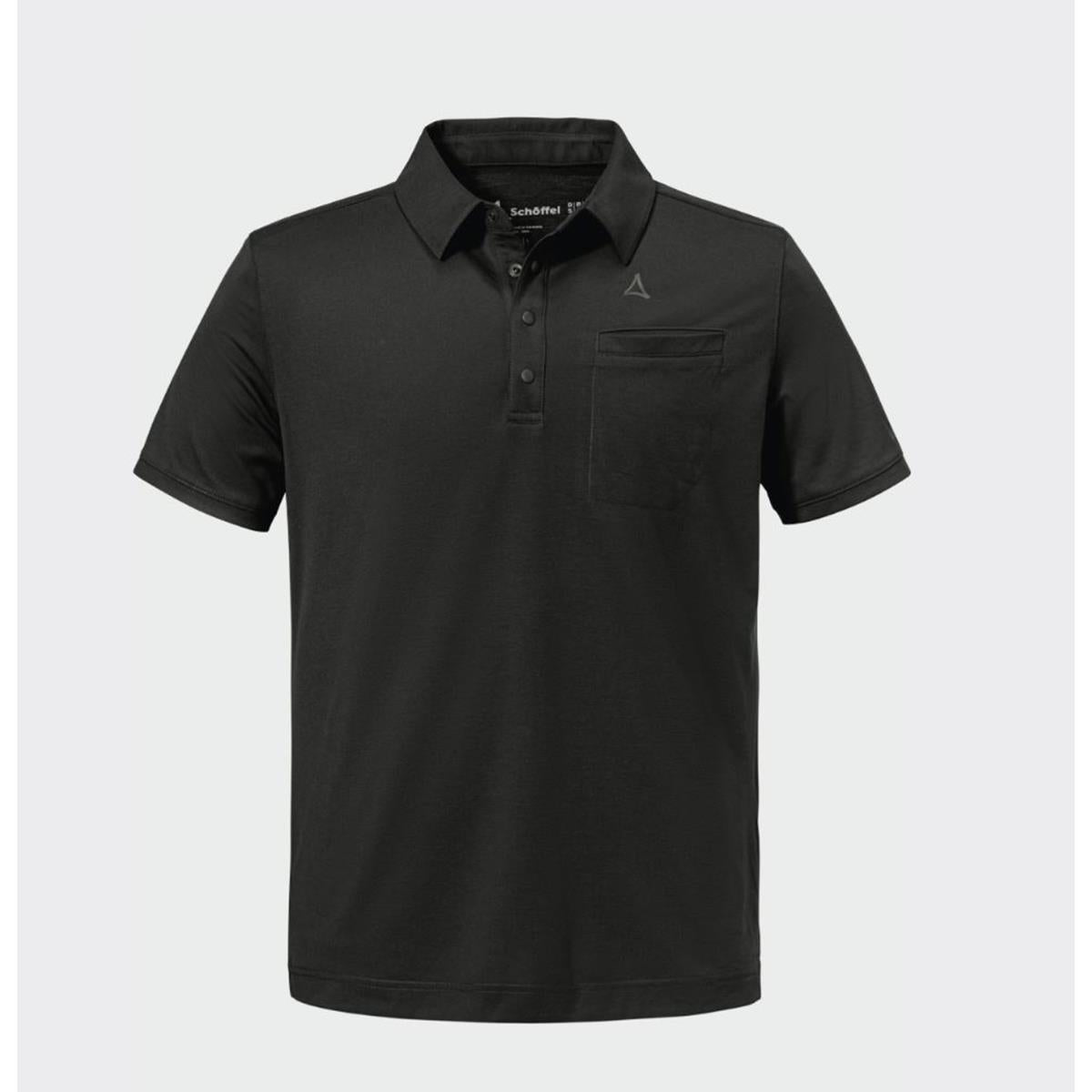 Schöffel Polo Shirt Ramseck M black Herren T-Shirt