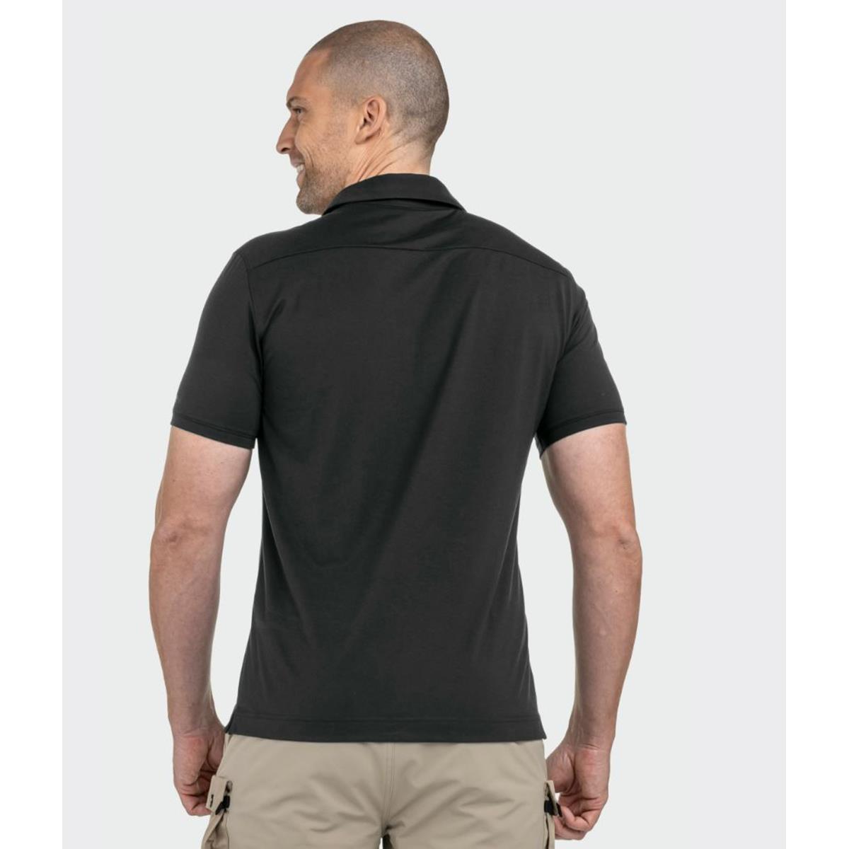 Schöffel Polo Shirt Ramseck M black Herren T-Shirt