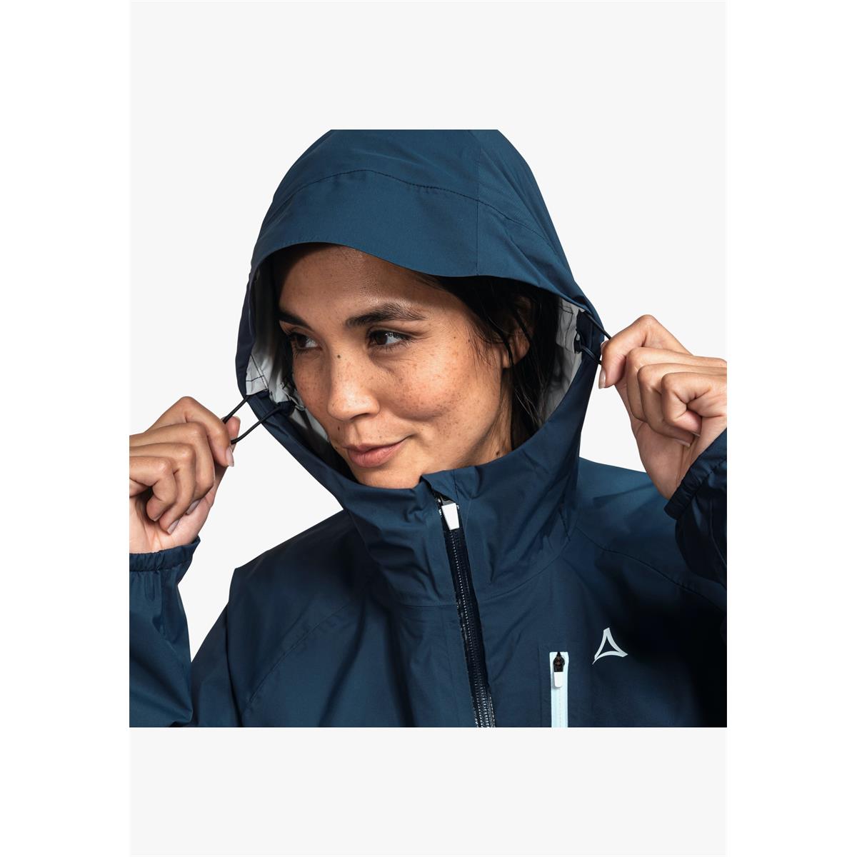 Schöffel 2.5L Tegelberg L dress blues Damen Regenjacke, Bild 5 von 6