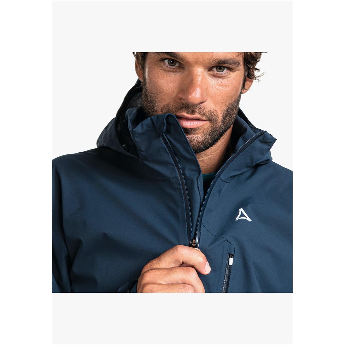 Schöffel Arnspitze M dress blues Herren Regenjacke, Bild 5 von 6