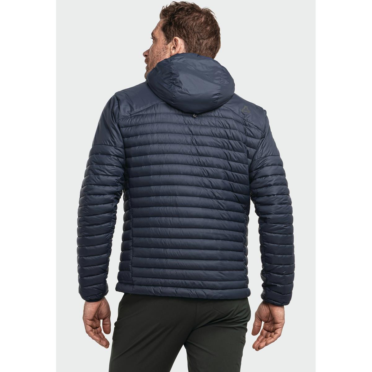 Schöffel Herren Daunenjacke für sportliche Wanderungen Cascata Navy Blazer, Bild 2 von 3