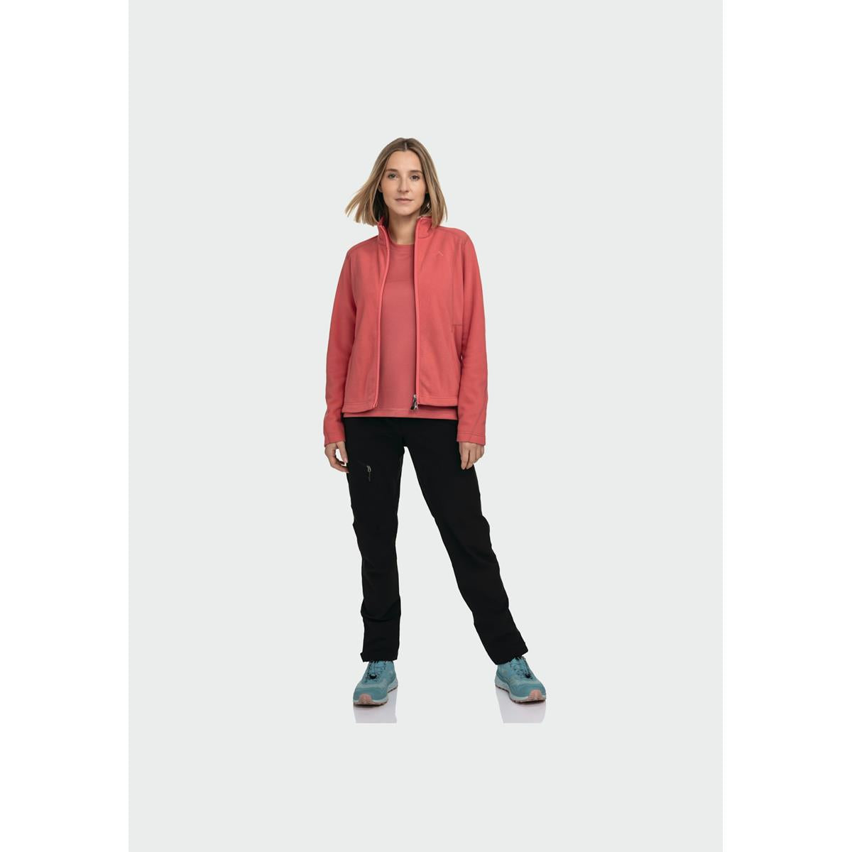 Schöffel Damen Fleece Jacke mit hohem Tragekomfort Leona3 Baked Rose, Bild 3 von 4