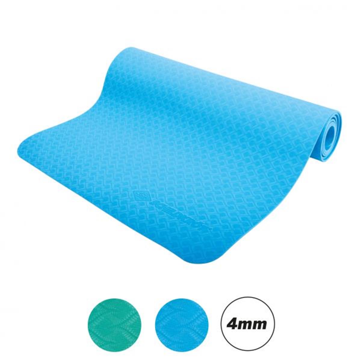 Schildkröt Fitness TPE Yoga Matte sky blue