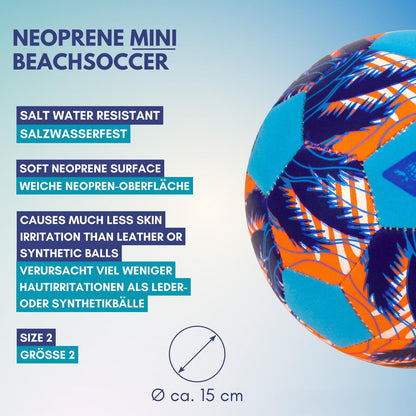 Schildkröt Neopren Mini-Beachsoccer Größe 2