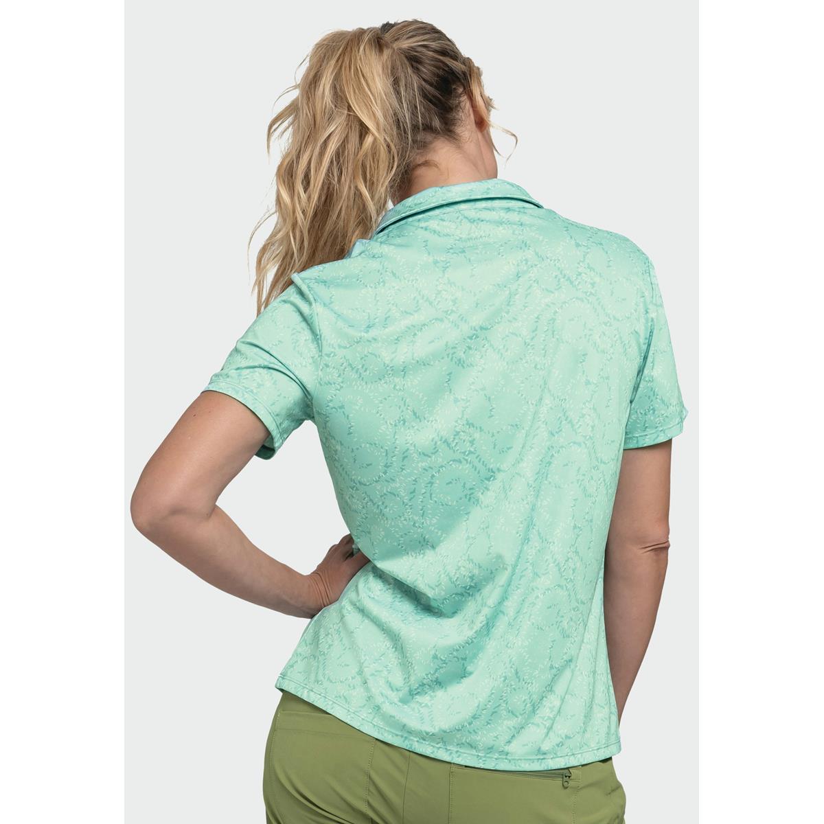 Schöffel Damen Hiking Polo Shirt Style Todra Botanical Sky, Bild 2 von 3