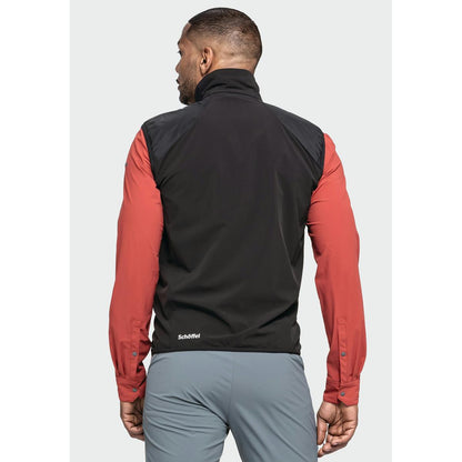 Schöffel Herren Hiking Hybrid Vest Style Blaueis Schwarz