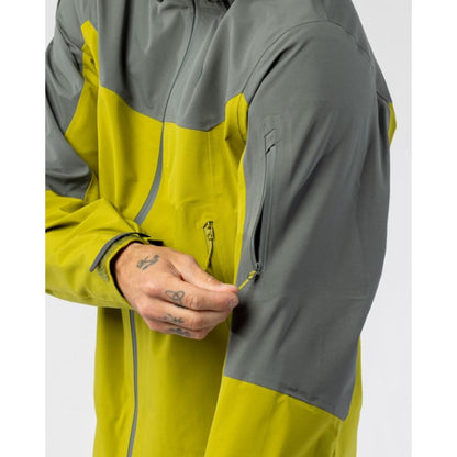 Scott- Explorair 3-lagige Herrenjacke - shadow grey/meadow green
