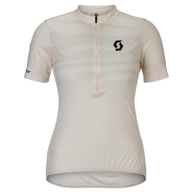 SCOTT Endurance LT Kurzarmtrikot für Damen cotton white