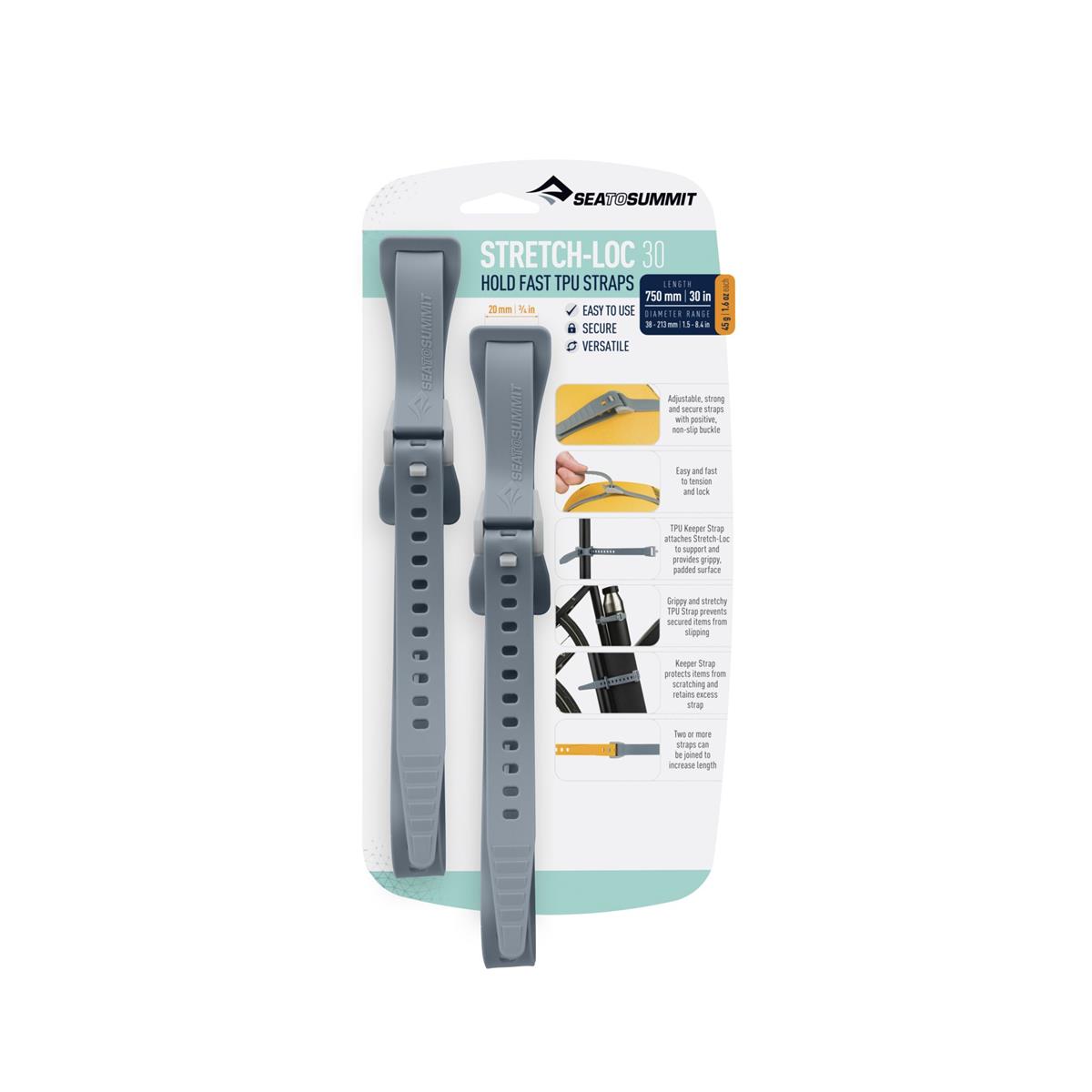 Sea to Summit Stretch-Loc 30 20mm x 750mm 2Pack, image 7 of 12