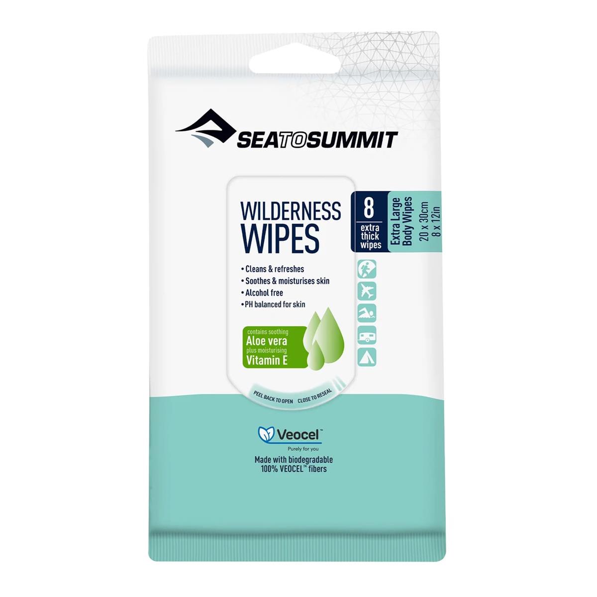 Sea to Summit Wilderness Wipes Extra Large 8er Pack