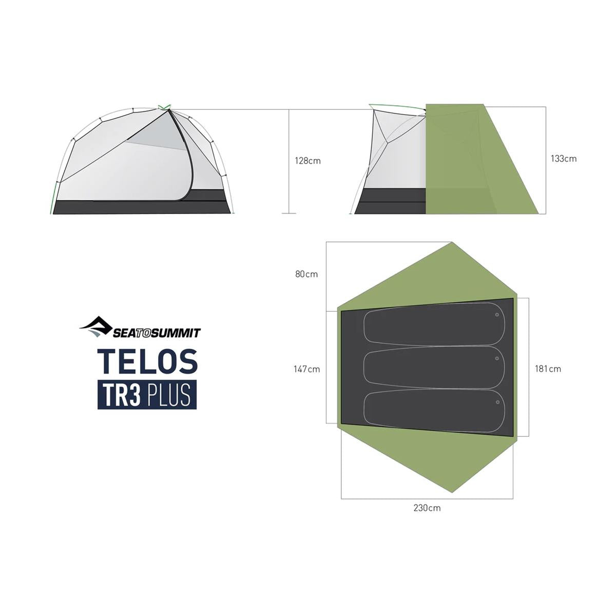 Sea to Summit Telos TR3 Plus, image 6 of 8