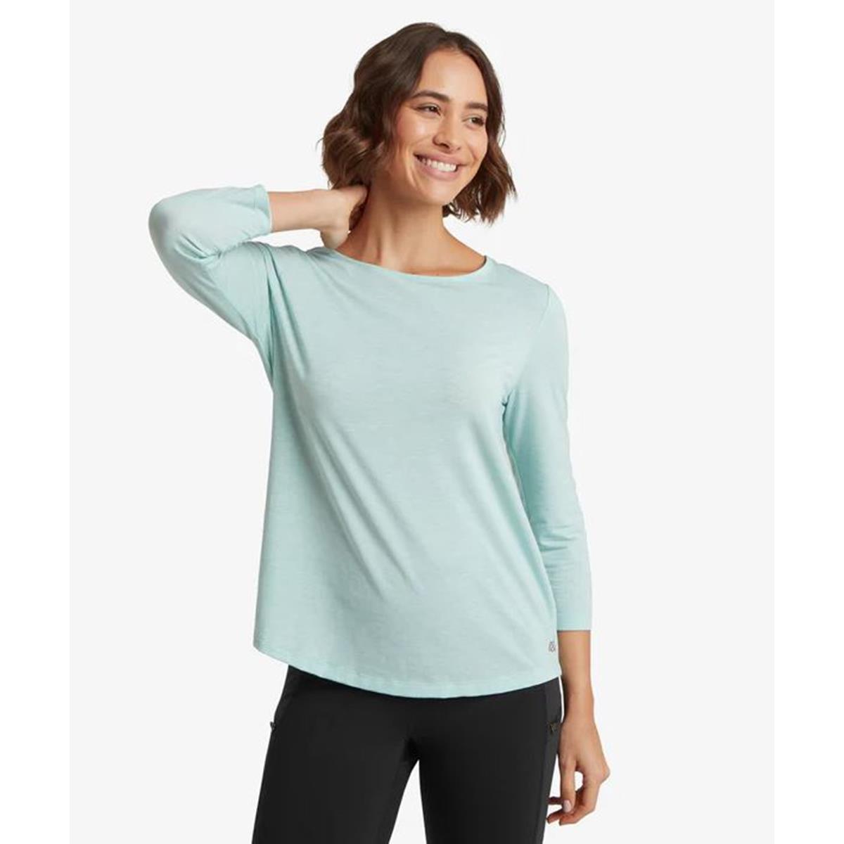Sherpa Asha 3/4 Sleeve Top light mist Damen Longsleeve