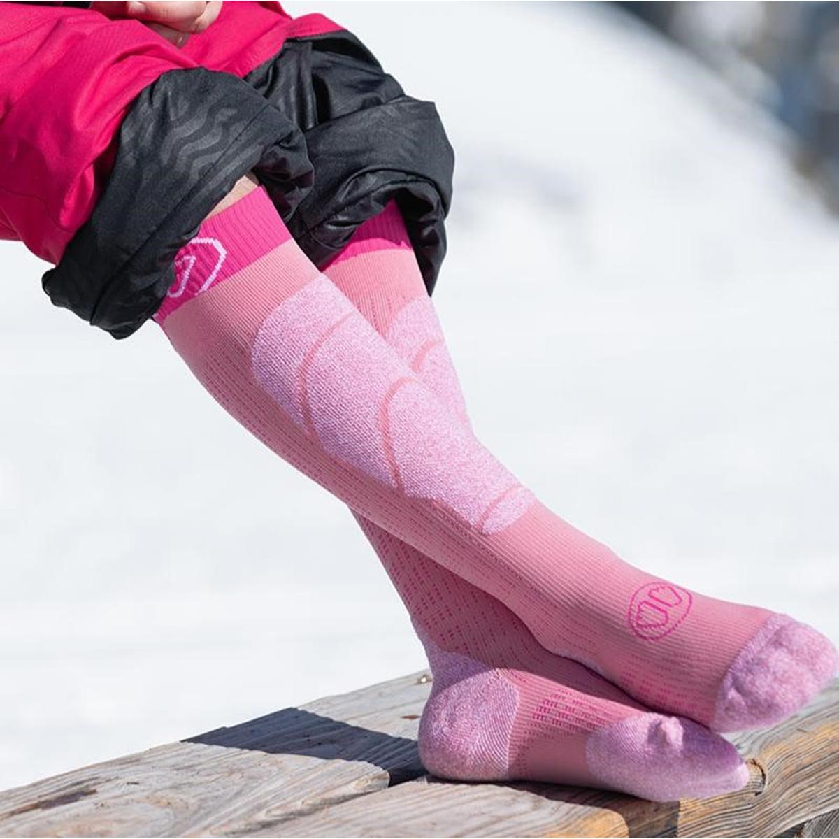 Bild 1 Socks Ski Mer Jr ros/vi