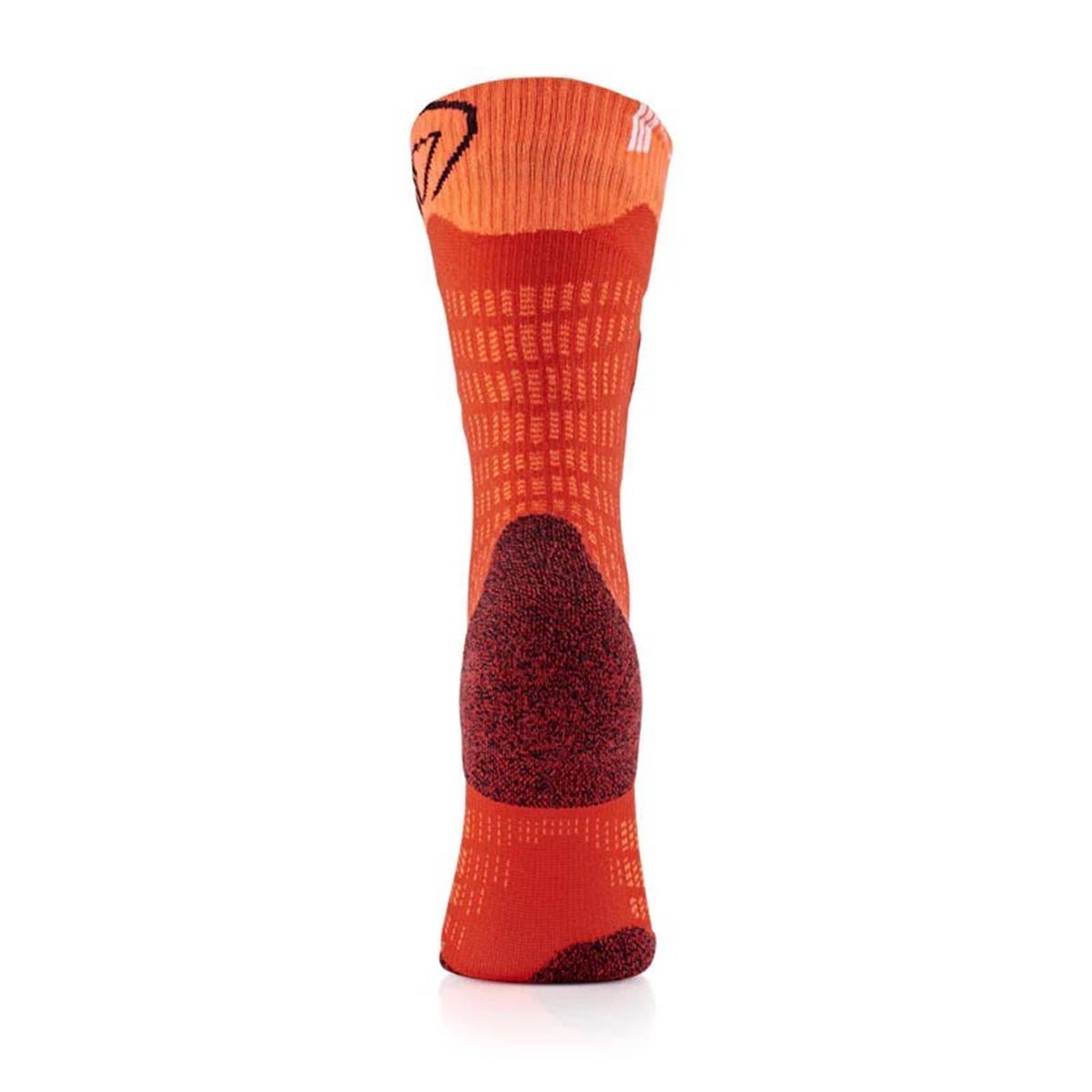 Sidas Ski Merino Junior rot/gold, image 2 of 3
