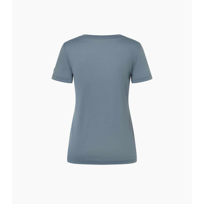Super Natural Mat is Tee turbulence blue various Damen T-Shirt