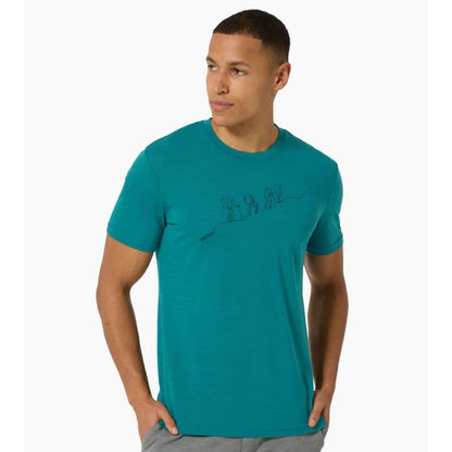 Bild 1 M Hiking Tee pacific/blueberry