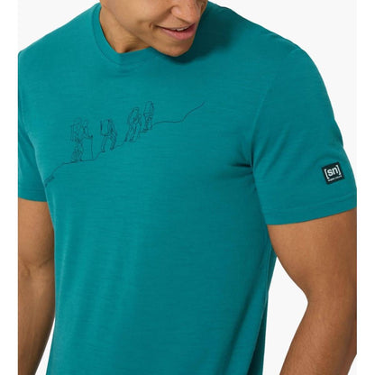 Bild 1 M Hiking Tee pacific/blueberry