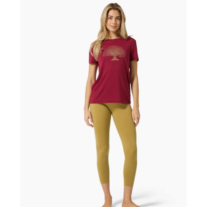 Bild 1 W Tree of Knowledge Tee beet red/sahara