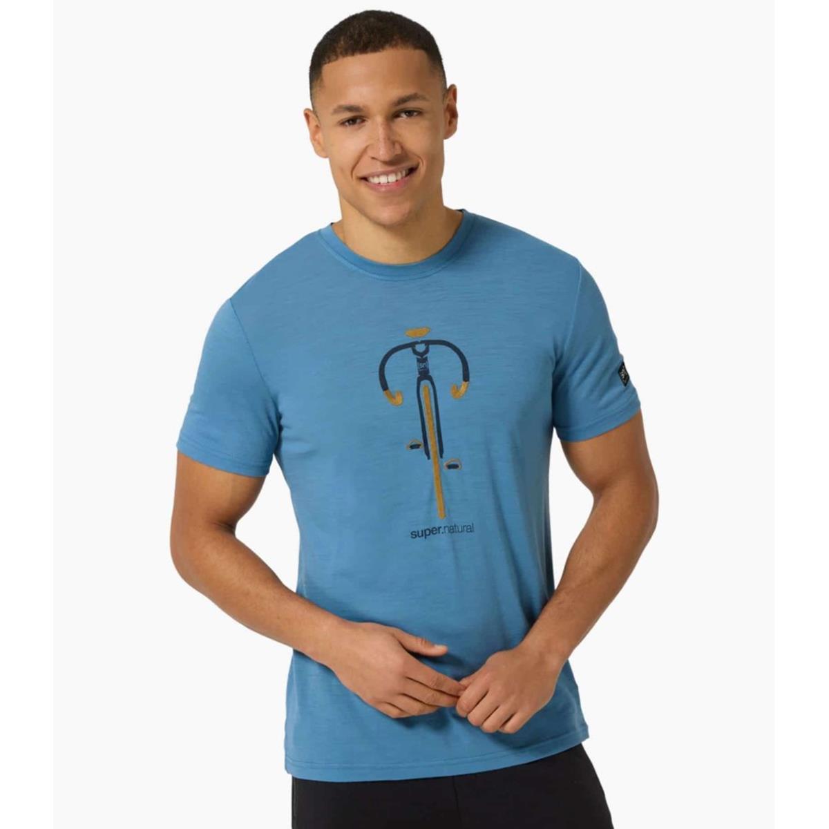Bild 1 M Vintage Bike Tee blue heaven/blueberry/dried tobacco