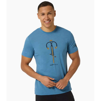 Bild 1 M Vintage Bike Tee blue heaven/blueberry/dried tobacco