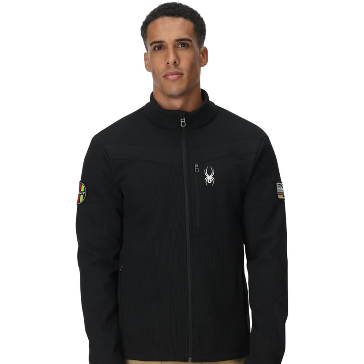 Spyder Wengen Bandit Full Zip Men - black