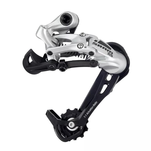 Sram Schaltwerk X5 9-fach, langer Käfig, silber