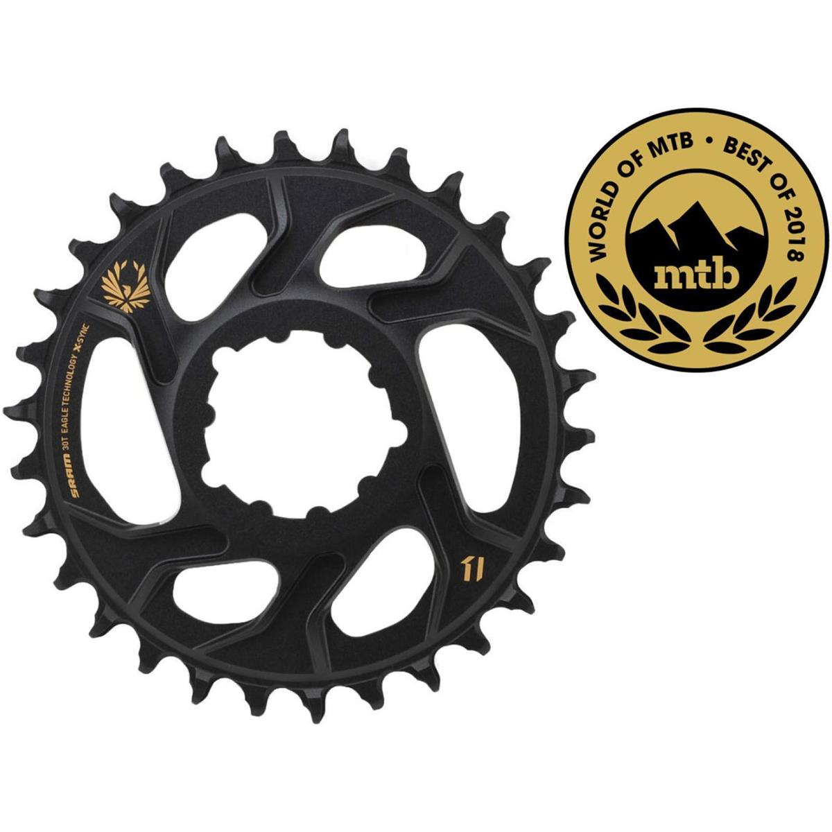 SRAM Kettenblatt X-Sync Eagle 32 Zähne schwarz gold