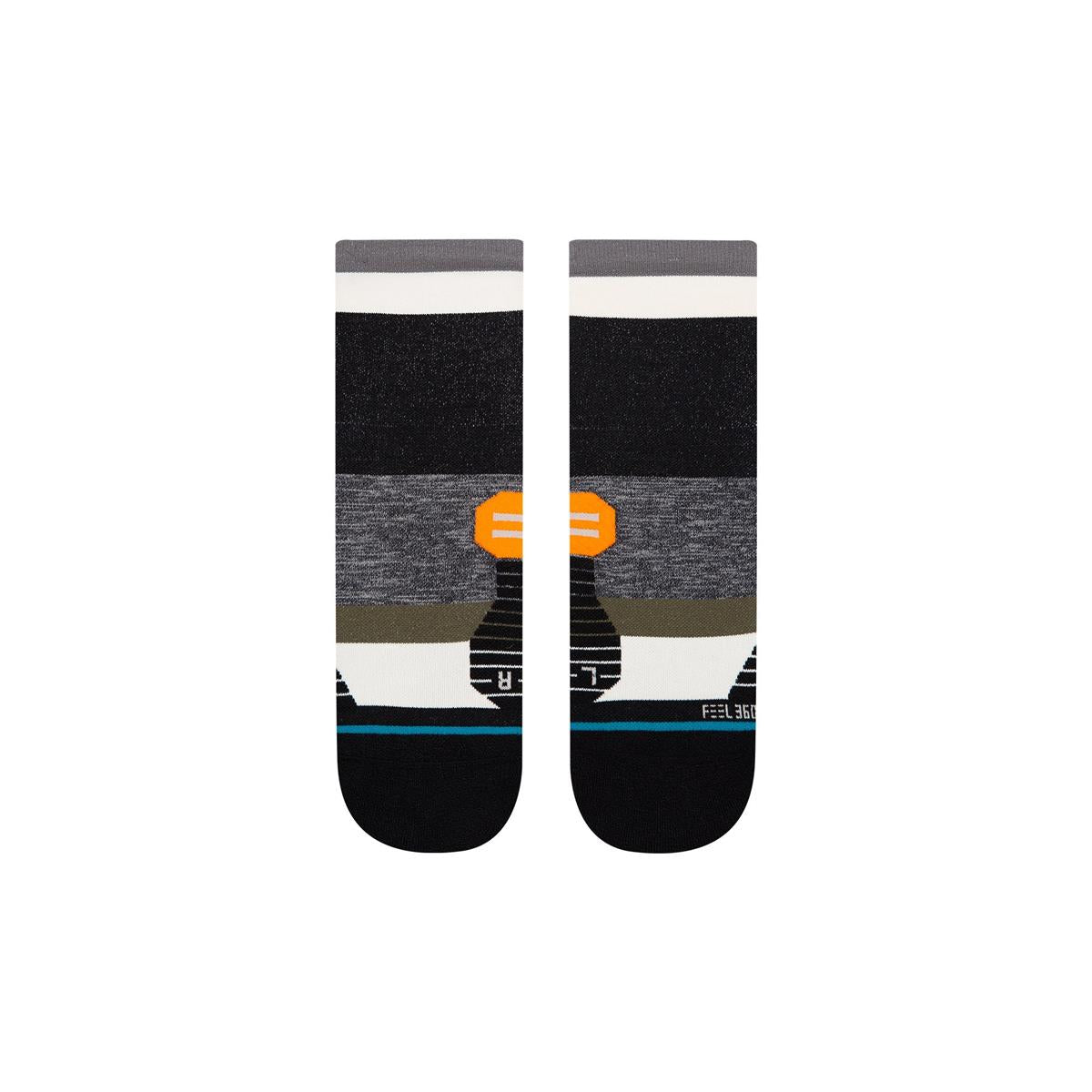 Stance Stake Quarter Socken black