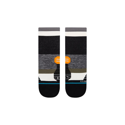 Stance Stake Quarter Socken black