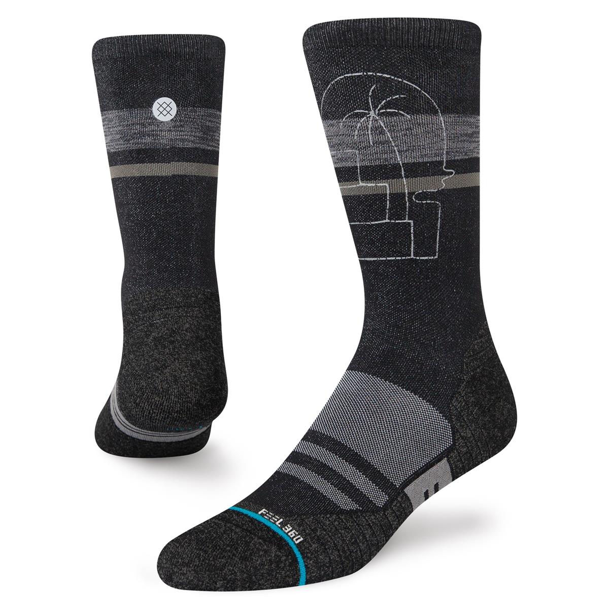 Stance Dispatch Crew Socken black