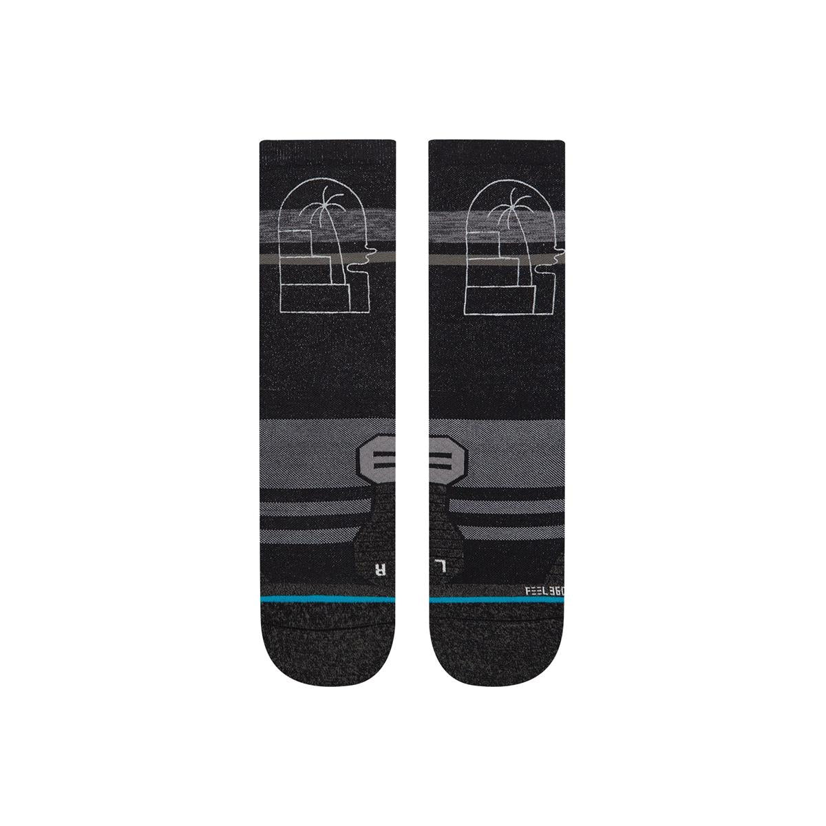 Stance Dispatch Crew Socken black