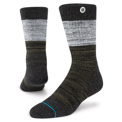 Stance Badge Crew Socken black