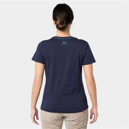 state of elevenate Damen Riders Tee dark navy