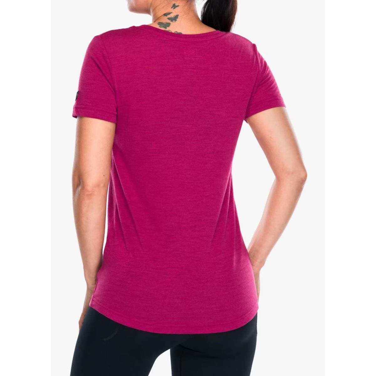 Super Natural W Running Tee anemone feather grey Damen T-Shirt, Bild 2 von 3