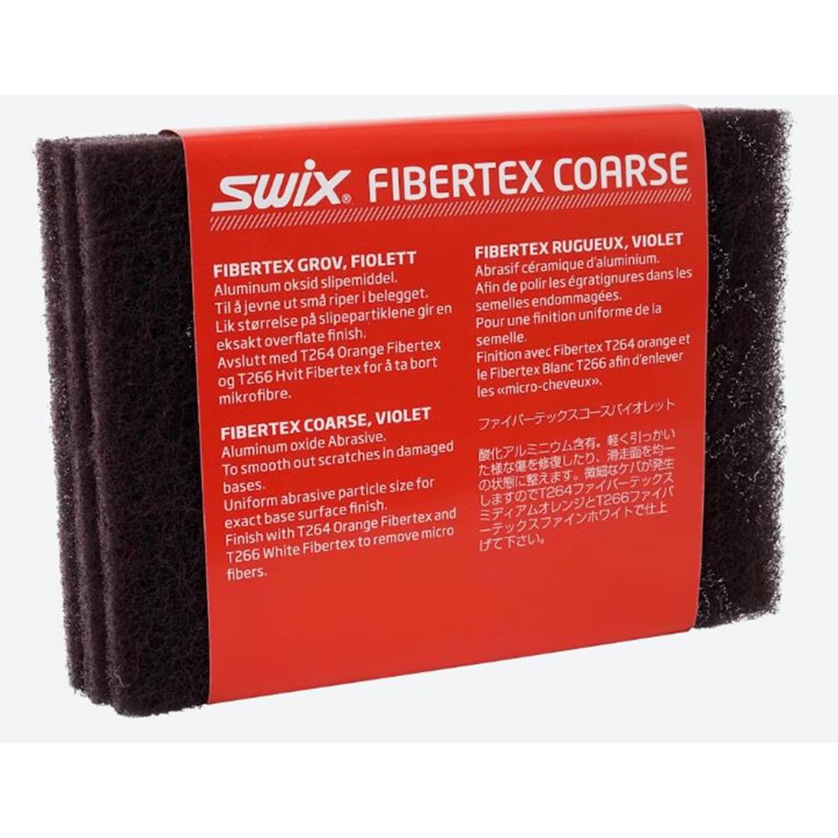 Swix T0266N Fibertex violet Med Coarse 3xPack