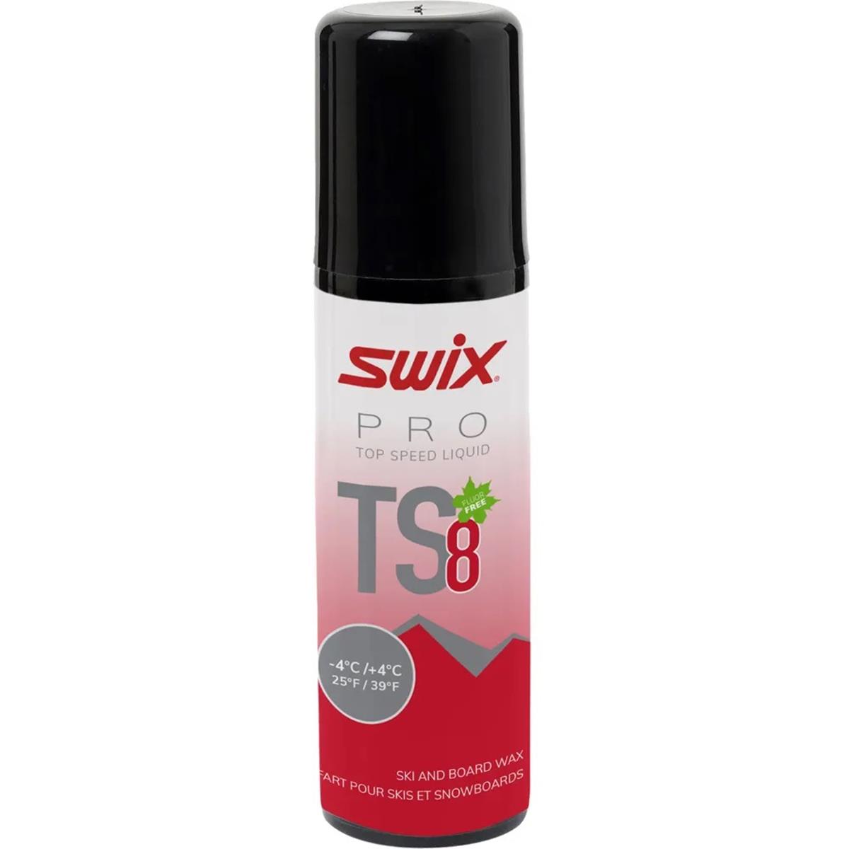 Swix TS08L-12 TS8 Liquid Red -4°C/+4°C 50ml