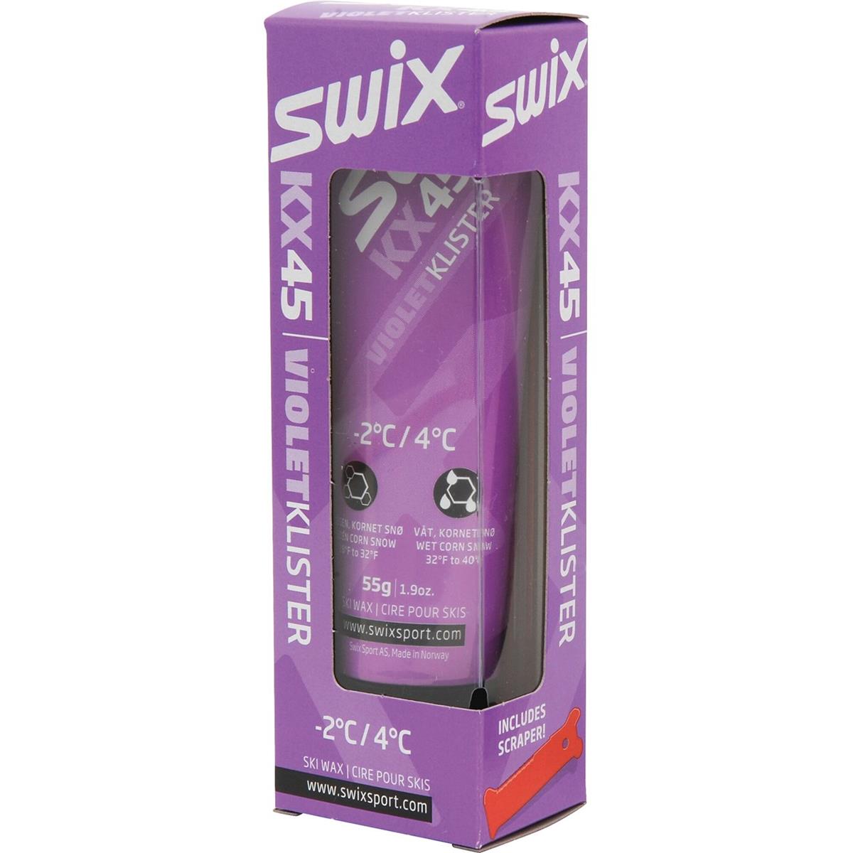Swix KX45 Violet Klister, -2°/4°C, 55g