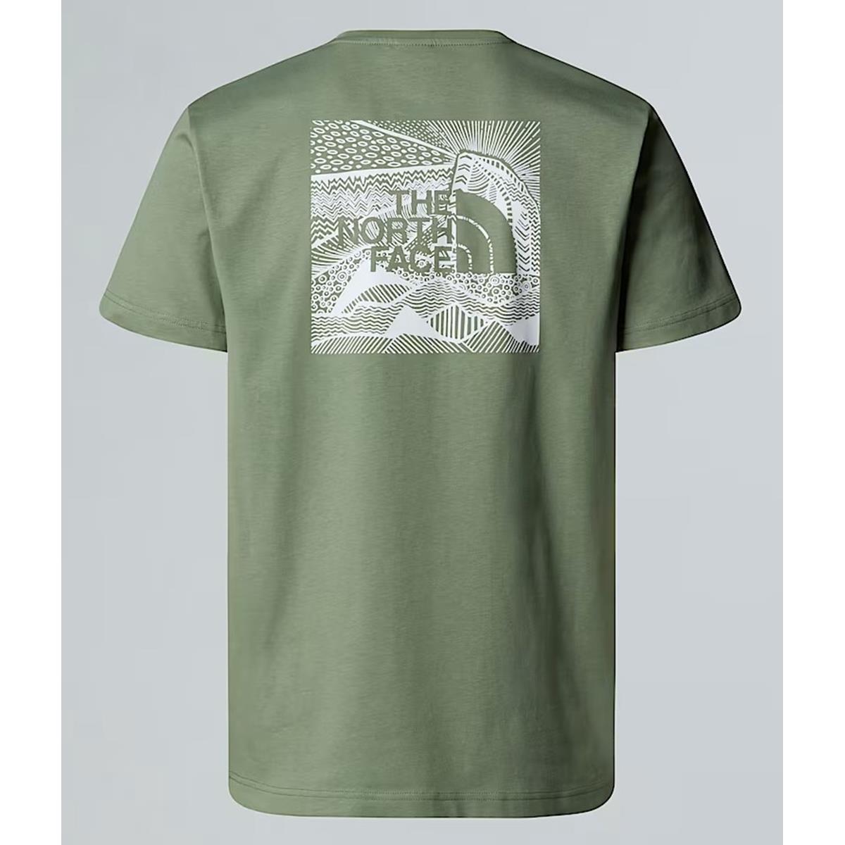 The North Face NSE Box Celebration T-Shirt für Herren bark mist