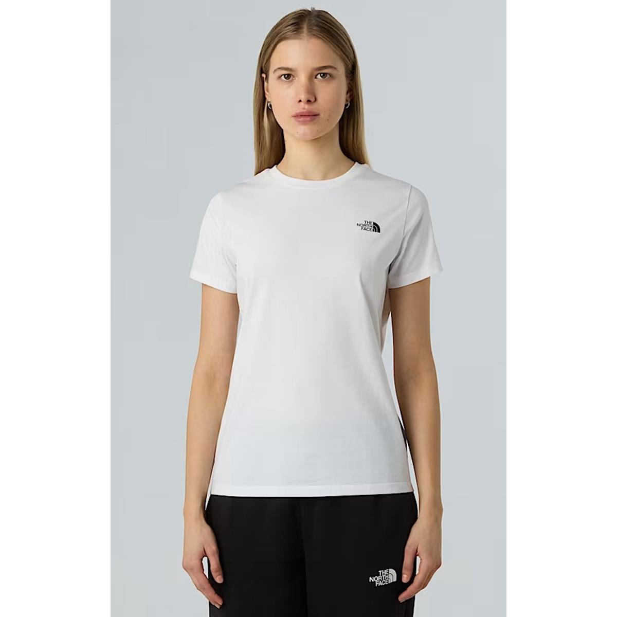 The North Face Simple Dome T-Shirt für Damen tnf white