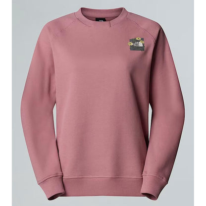 The North Face Connect relaxt geschnittenes Sweatshirt für Damen nostalgia rose