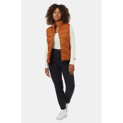 TenTree Cloud Shell Puffer Vest W toffee Damen Weste
