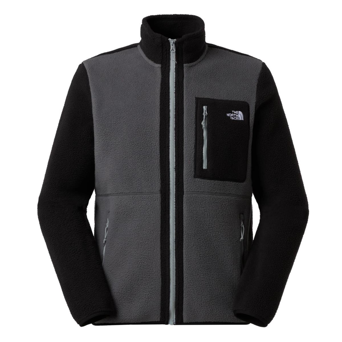 The North Face Herren Yumiori Fleecejacke Anthracite Grey Schwarz