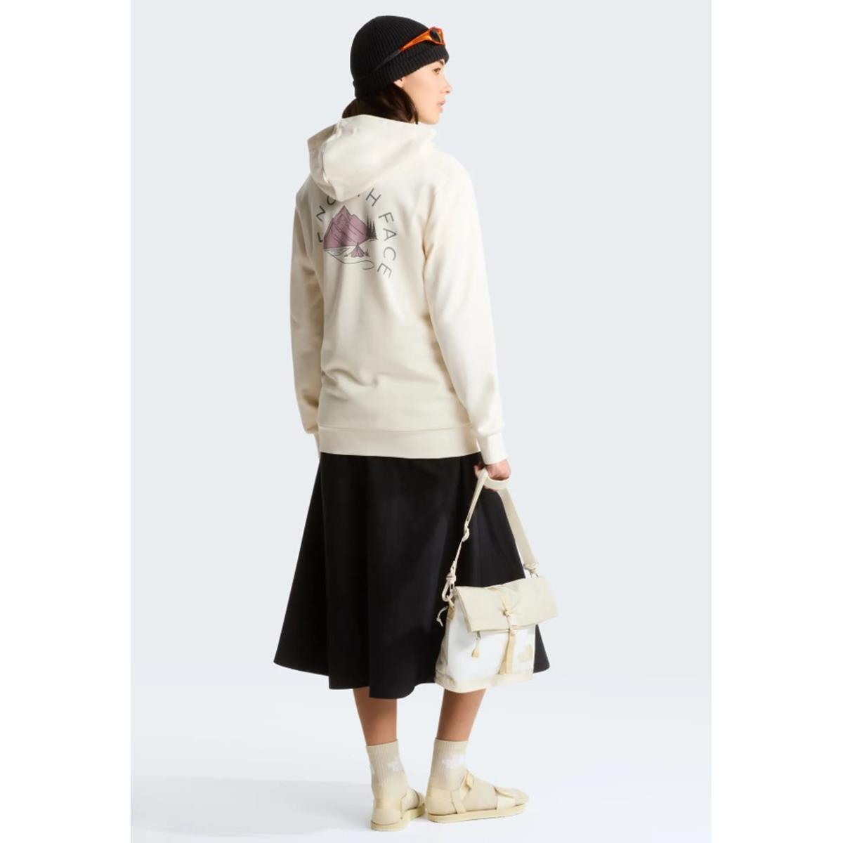 The North Face Monte Regular Hoodie Damen graphic white dune