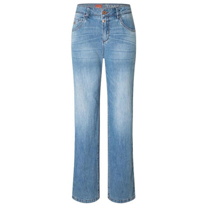 Timezone Comfort Cora Womenshape L30 mid olympic blue wash Damen Jeans