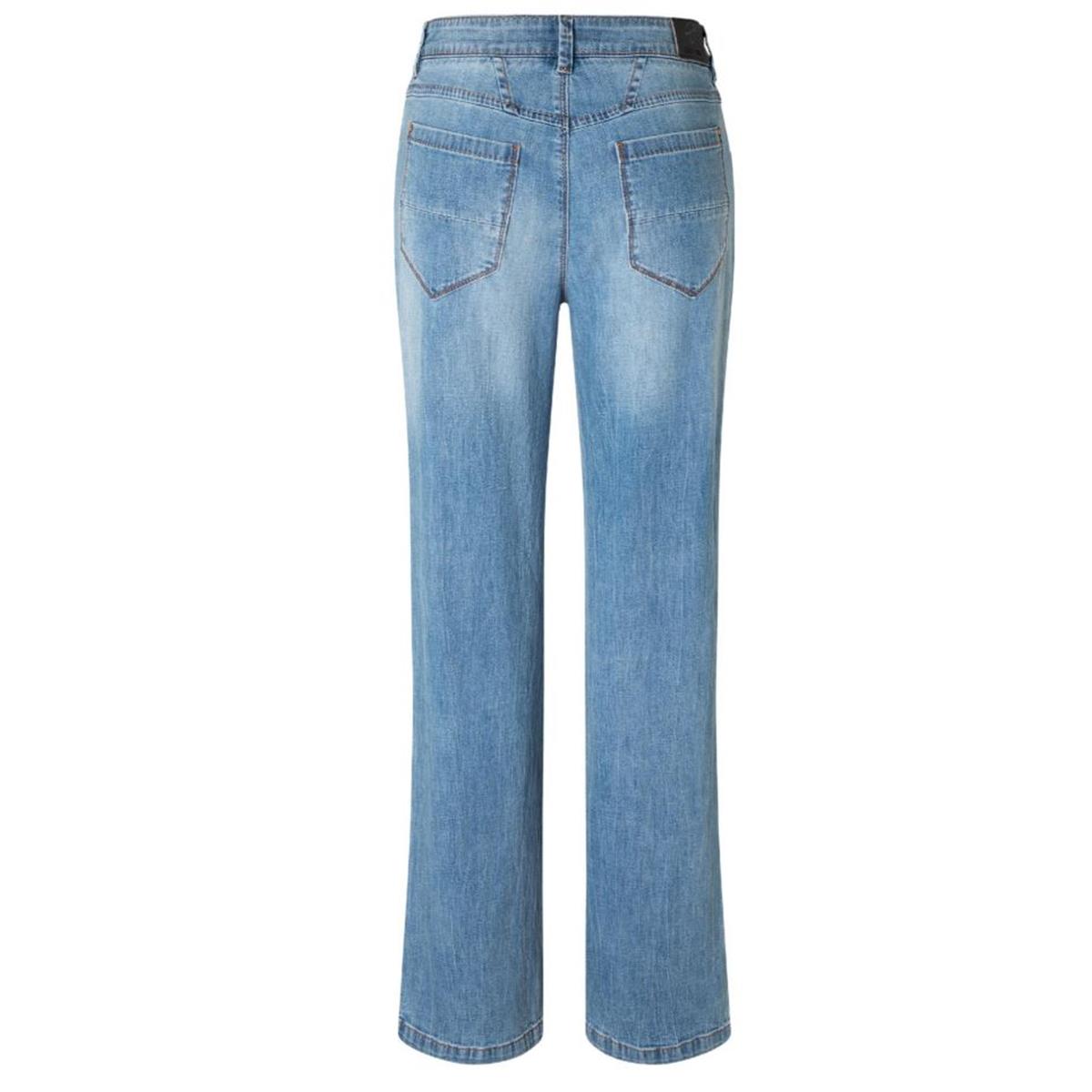 Timezone Comfort Cora Womenshape L32 mid olympic blue wash Damen Jeans